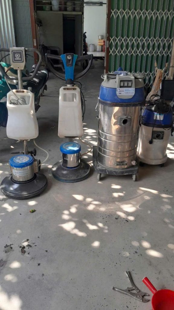 Bảng giá cho thuê máy chà sàn và thiết bị vệ sinh công nghiệp