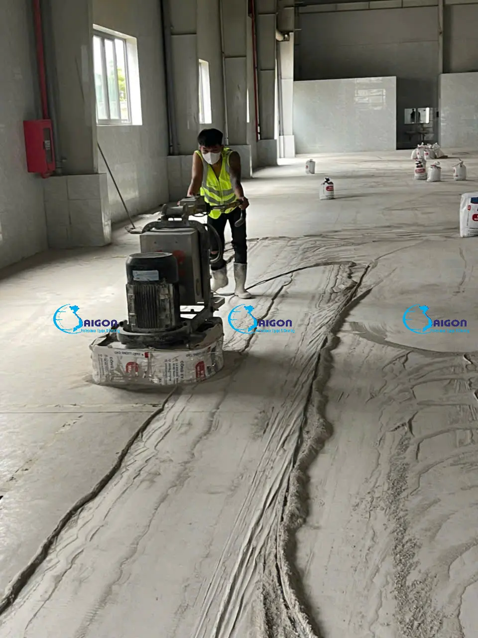 Quy trình dịch vụ mài sàn bê tông Cần Thơ