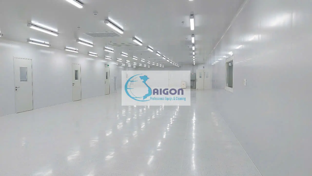 Công trình sàn vinyl chống tĩnh điện hoàn thiện tại TPHCM